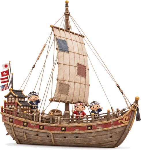 Weathered boat
